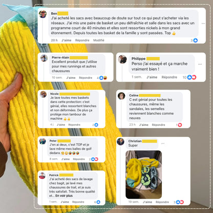 Klean Péï - Sac de Lavage pour Chaussures