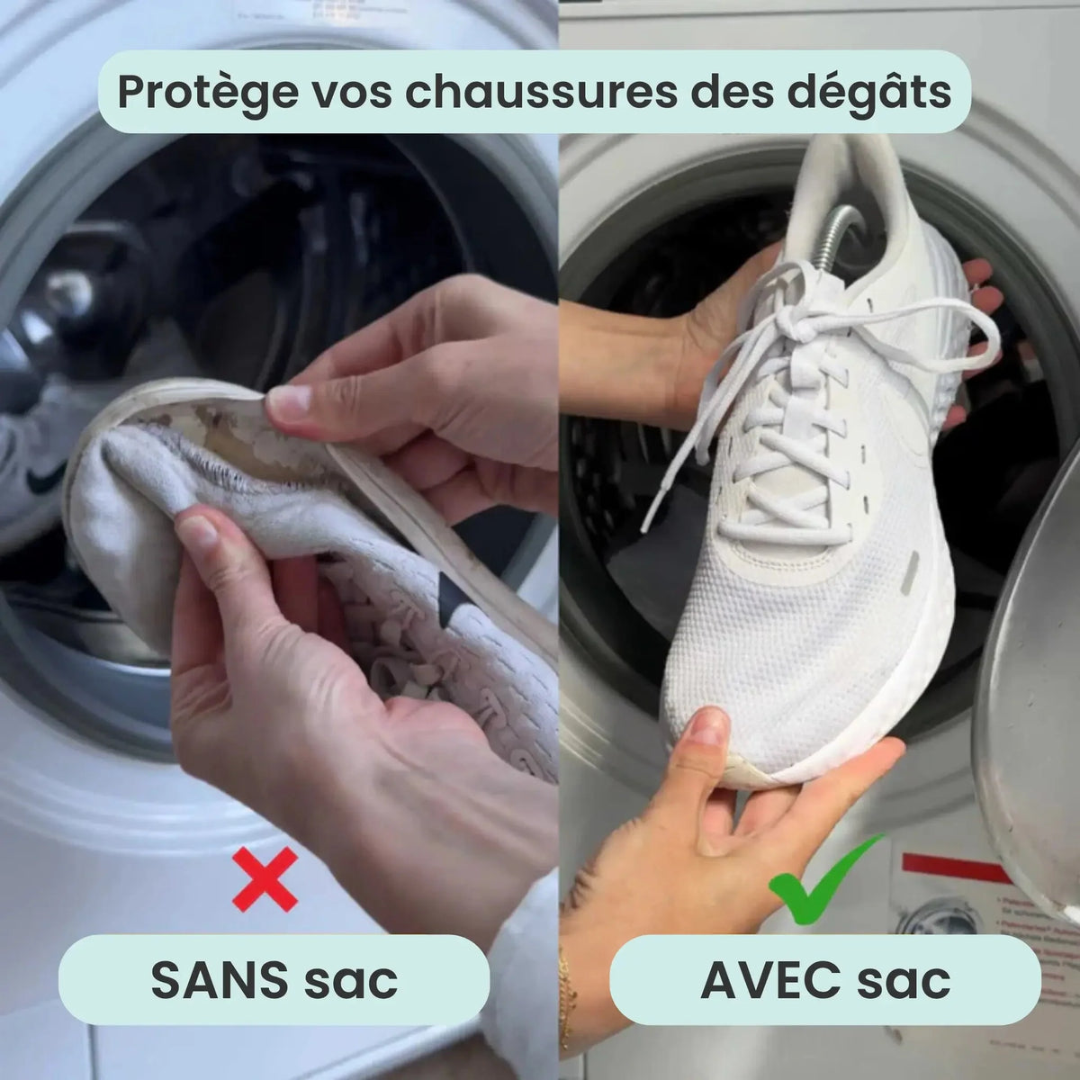 Klean Péï - Sac de Lavage pour Chaussures