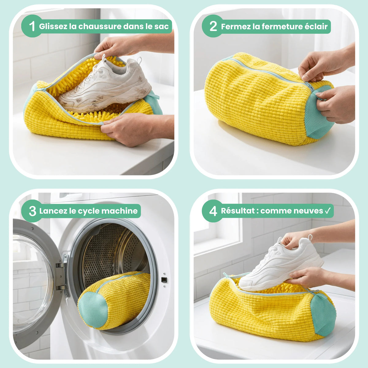 Klean Péï - Sac de Lavage pour Chaussures